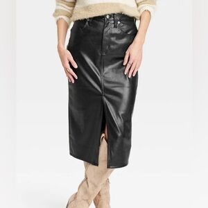 Universal Thread Black Pencil Skirt